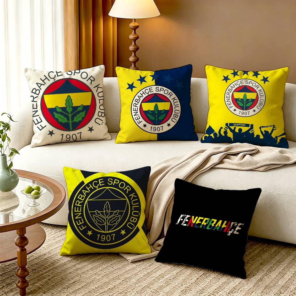 Home Textiles Turkey - T-Turkey F-Fenerbahce FC Sarung Bantal Persegi