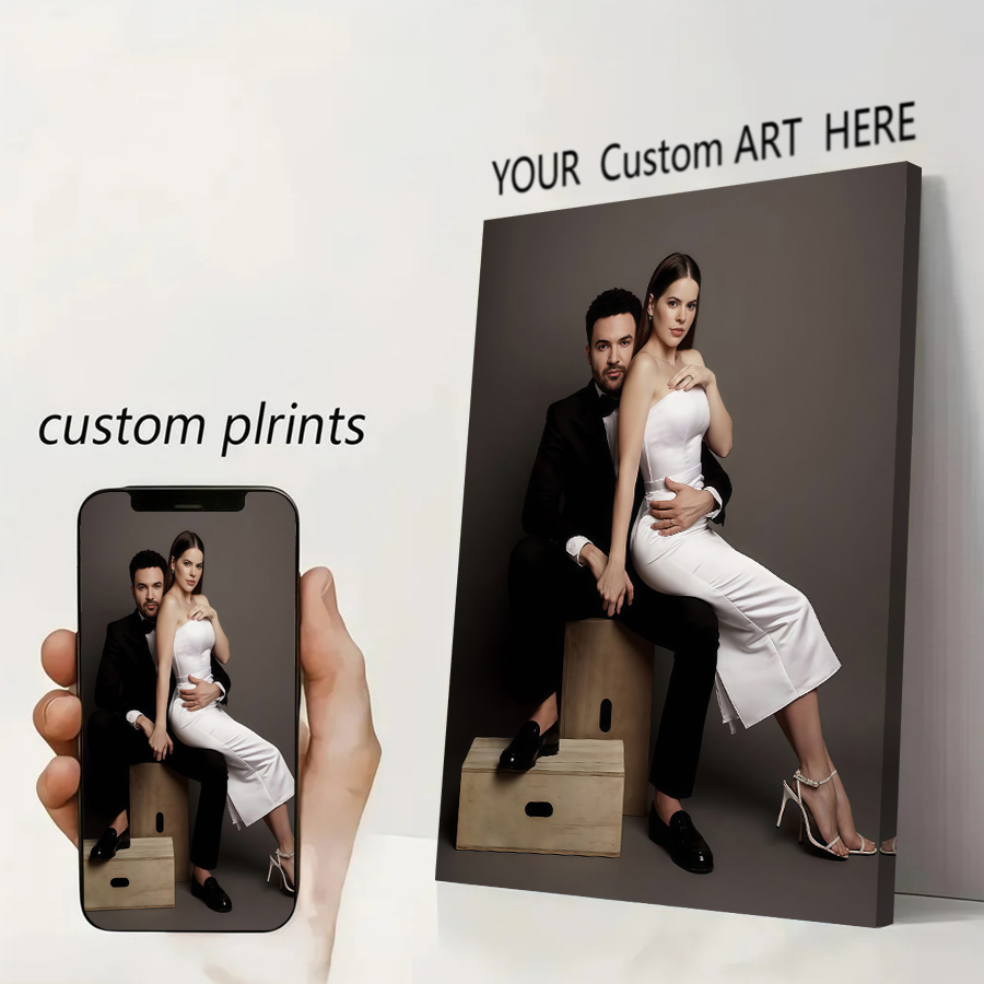 Home Textiles & Furnishings - Poster Kanvas Cetak Kustom Poster Game