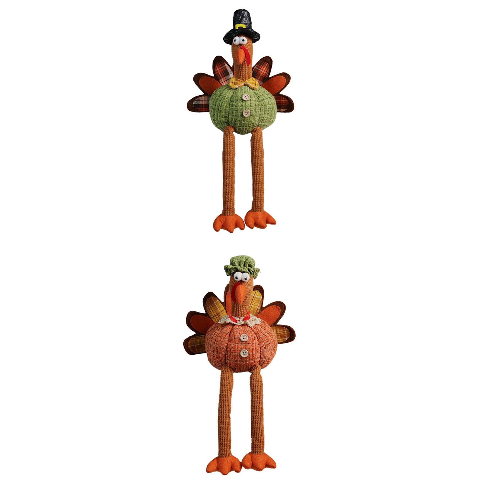 Home Textiles Turkey - Dekorasi Kalkun Thanksgiving Patung Menjuntai Rumah