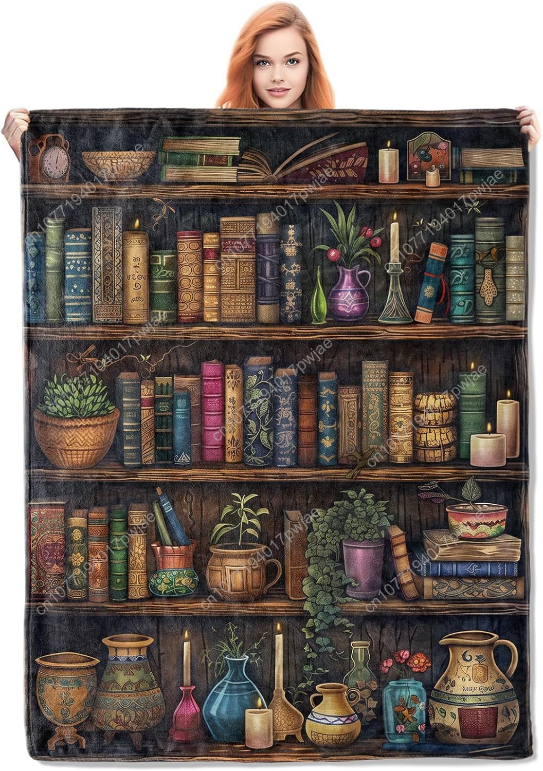 Home Textiles & Furnishings - Selimut Lembut Ringan Bergaya Vintage dengan