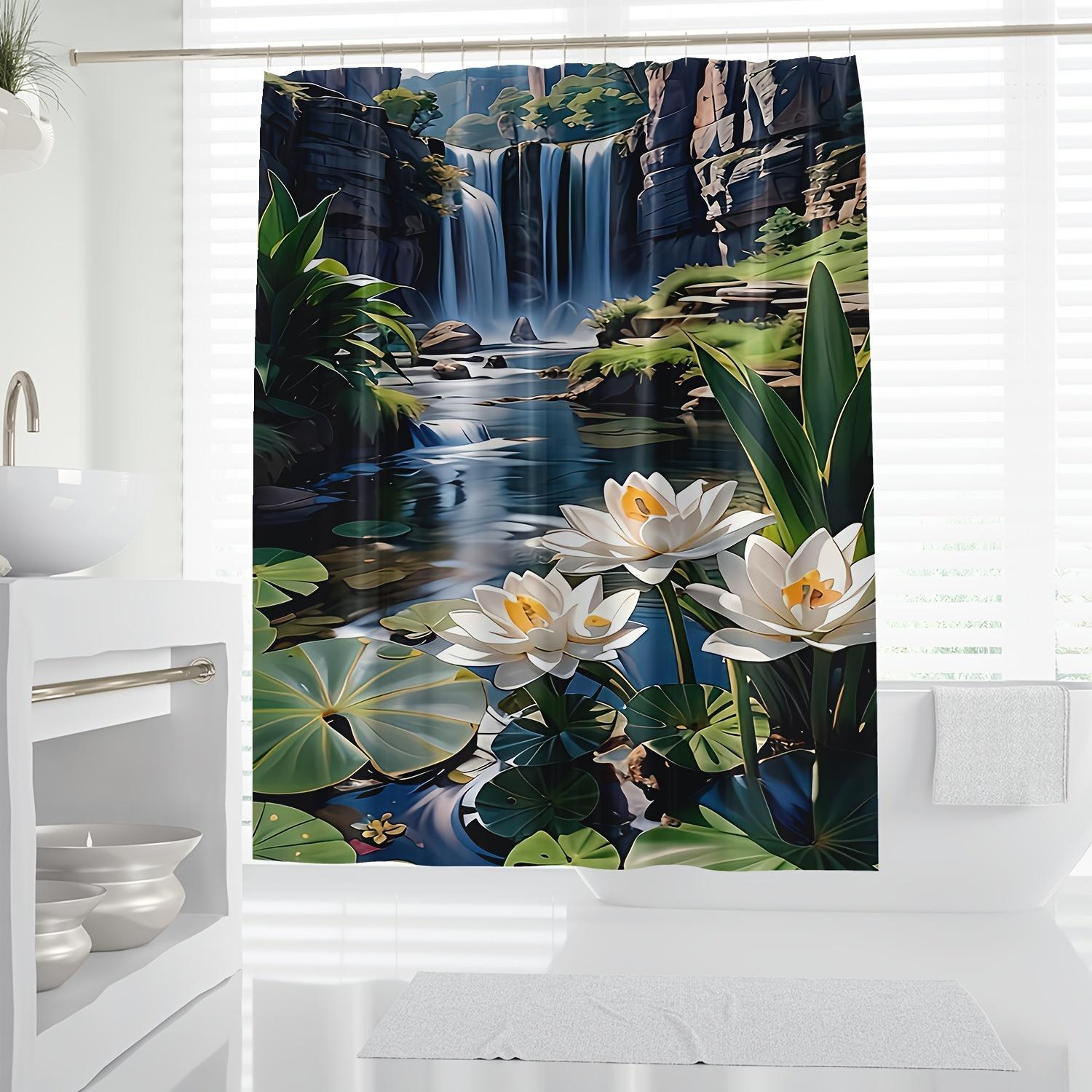 Home Textiles Luxury Curtains - Tirai Mandi Poliester Tahan Air Motif