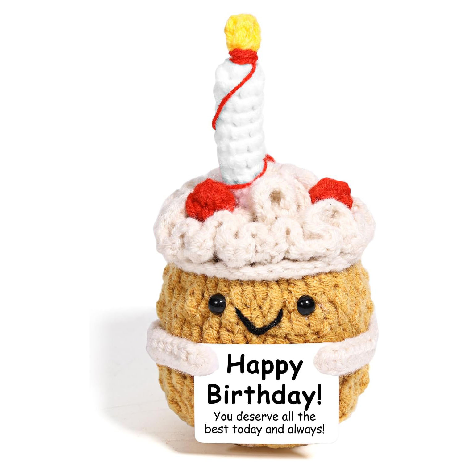 Home Textiles Today - Boneka Kue Rajut Lucu Baru, Penyemangat