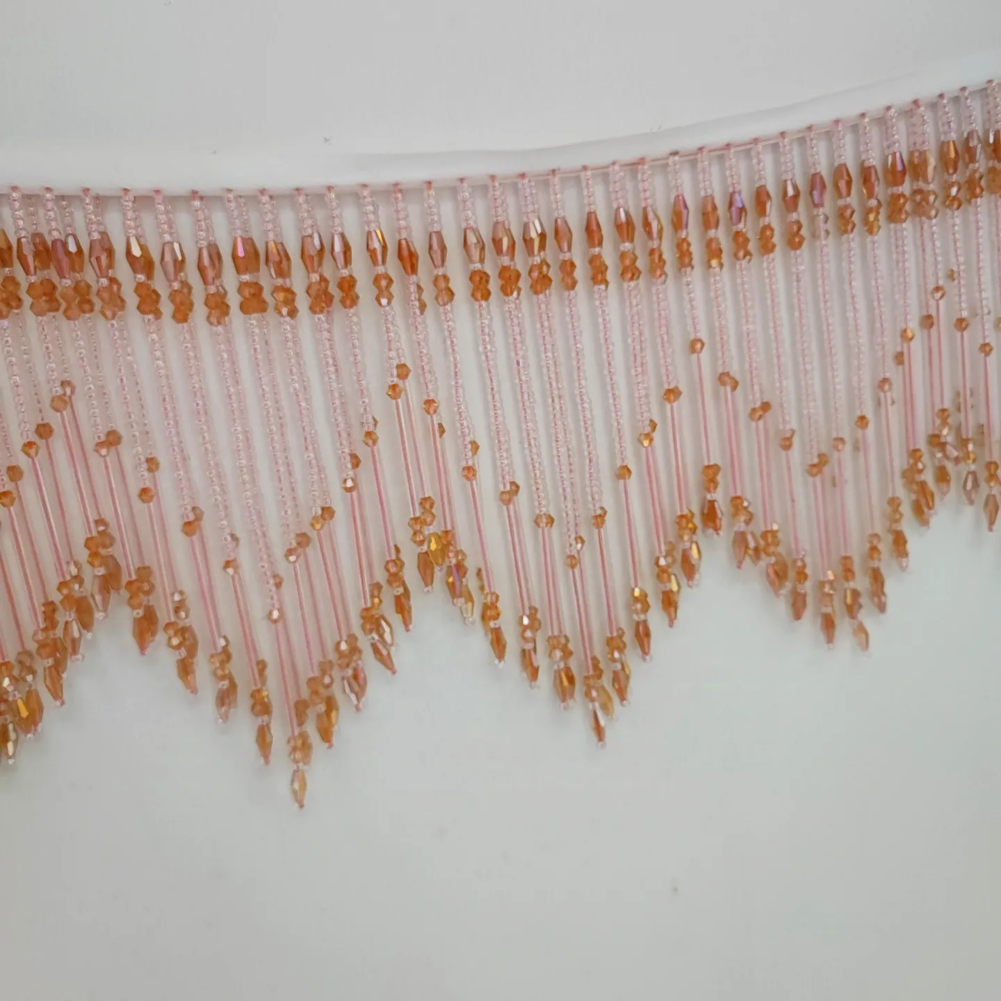 Home Textiles Luxury Curtains - Rumbai Manik-Manik Buatan Tangan, Hiasan Manik