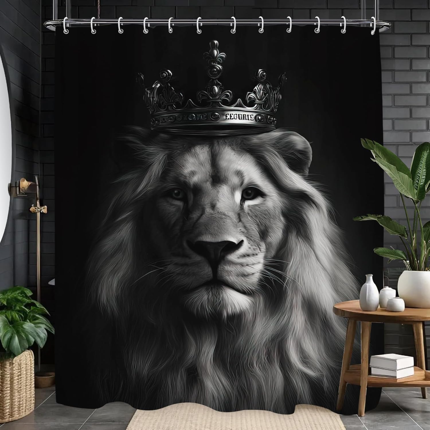 Home Textiles Luxury Curtains - Tirai Mandi Mahkota Raja Singa Megah