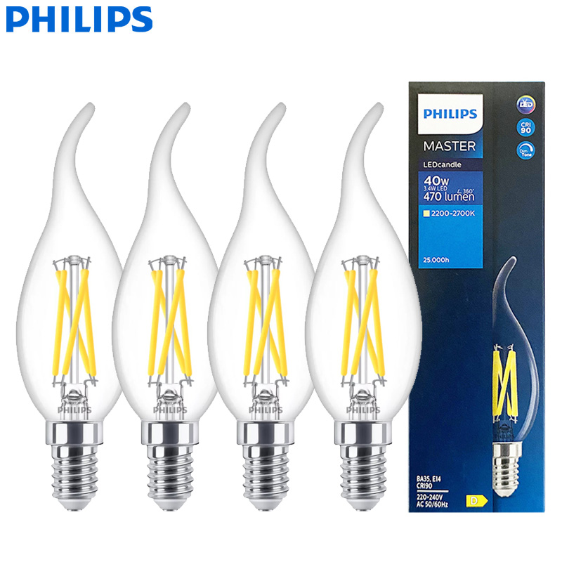 Philips Bulb Led Classic - Philips Master LED Lilin E14 Lampu