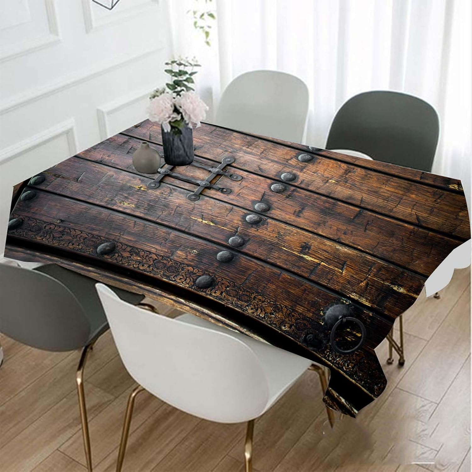 Taplak Meja Kayu Antik Abad Pe - Home Textiles Premium ulasan dan harga