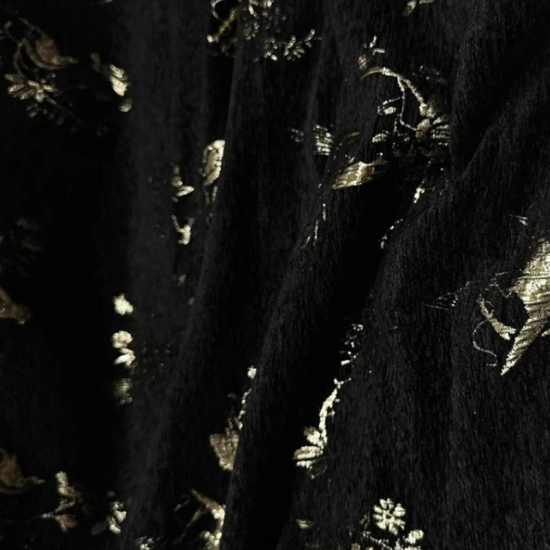 Kain Hanfu Jacquard Chenille B - Home Textiles Luxury Curtains ulasan dan harga