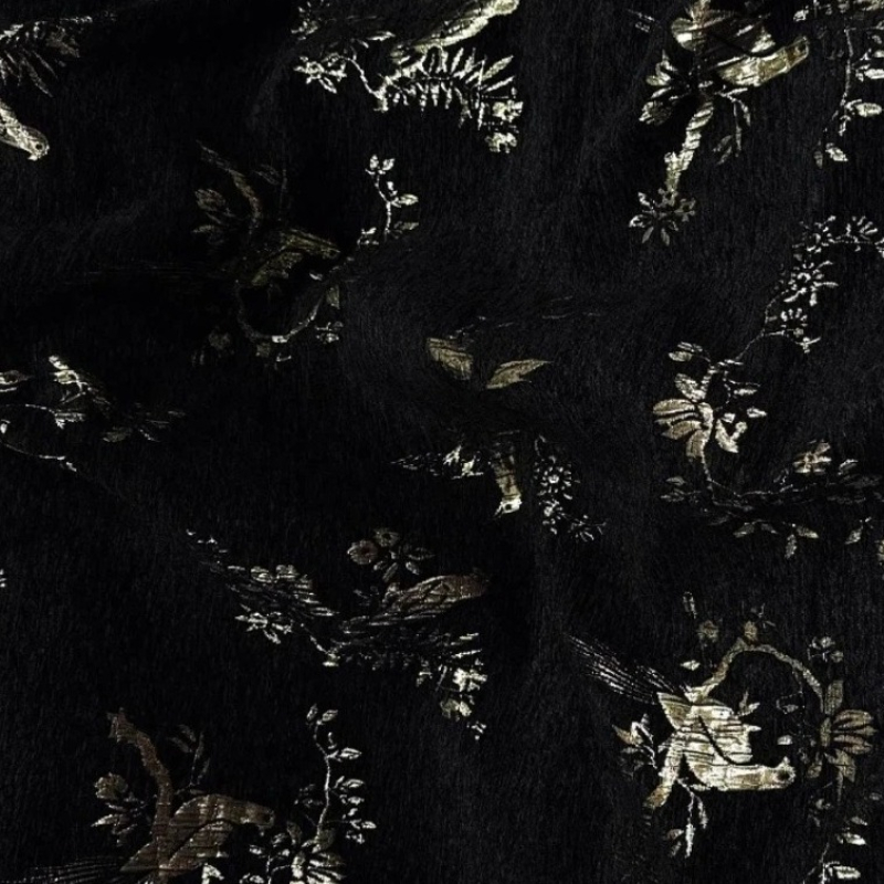 Kain Hanfu Jacquard Chenille B - Home Textiles Luxury Curtains ulasan dan harga