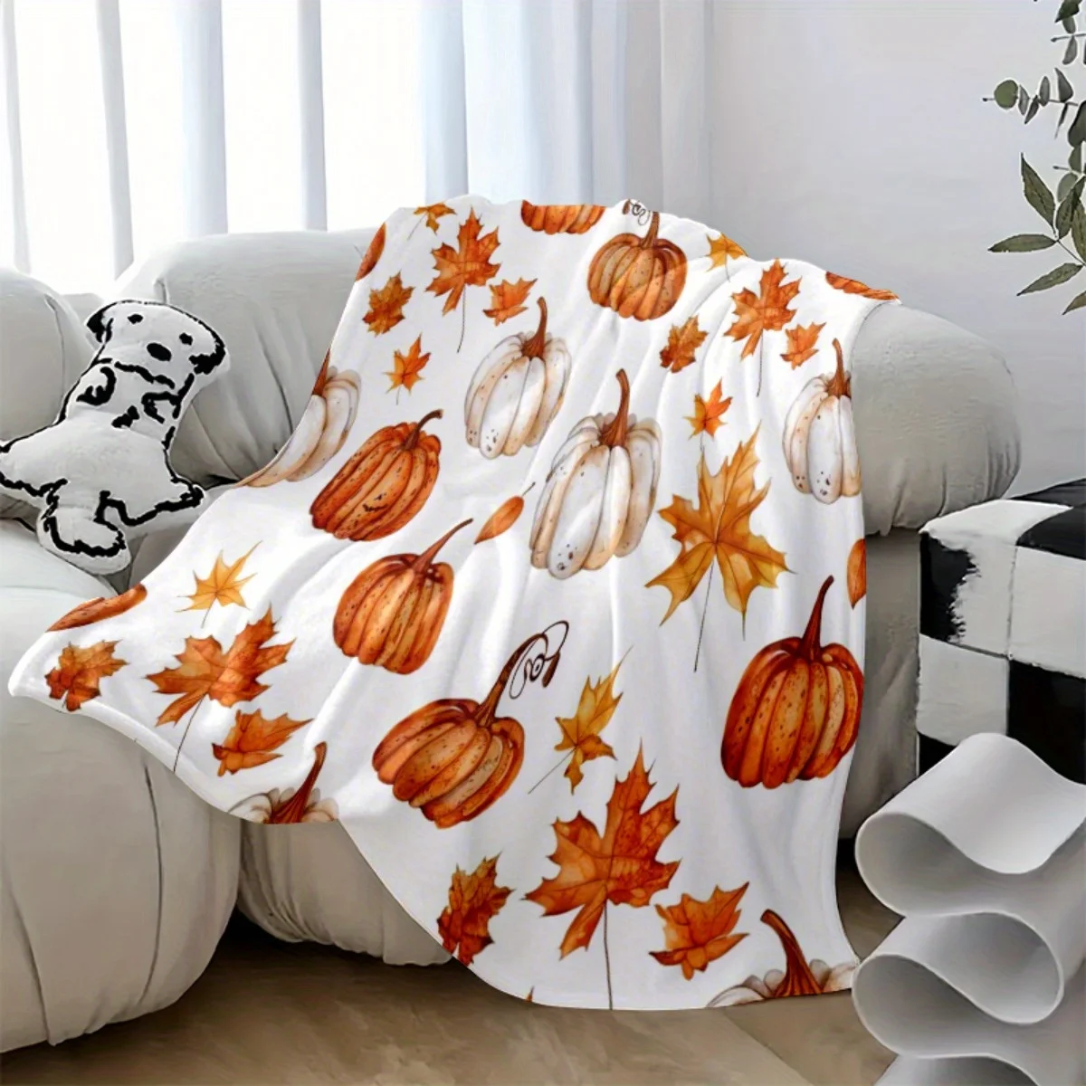 Selimut Thanksgiving – Motif L - Home Textiles Turkey ulasan dan harga
