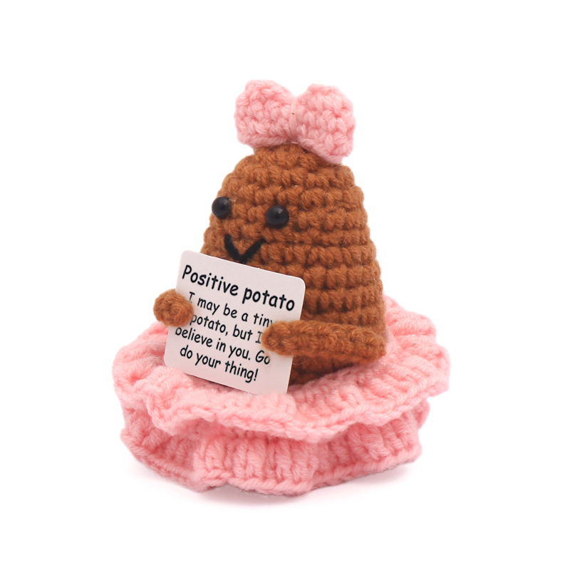 Boneka Putri Kentang Rajutan P - Home Textiles Today ulasan dan harga