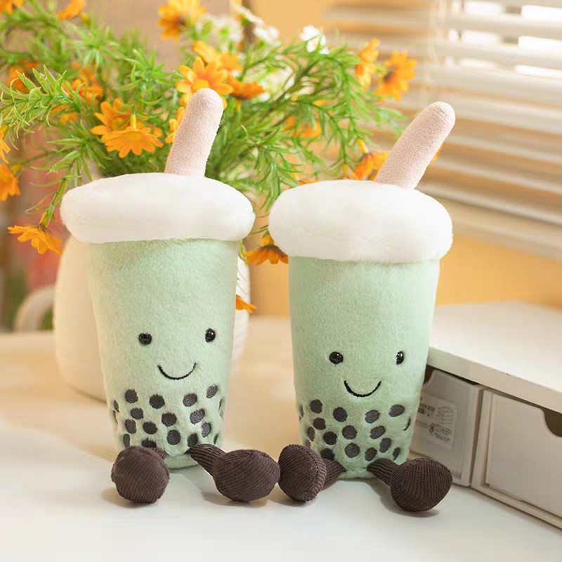 Ornamen cangkir teh susu hijau - Home Textiles Today ulasan dan harga
