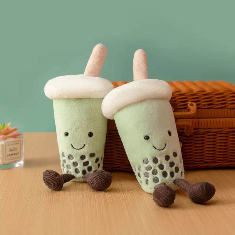 Ornamen cangkir teh susu hijau - Home Textiles Today ulasan dan harga