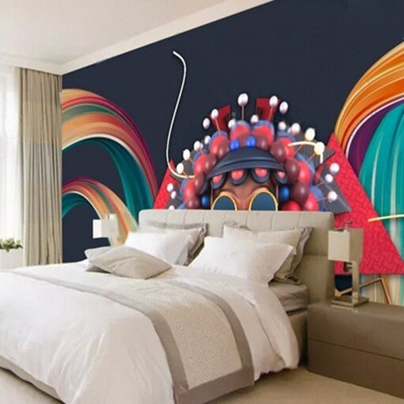Tren abstrak warna modern Cina - Home Textiles Trends ulasan dan harga