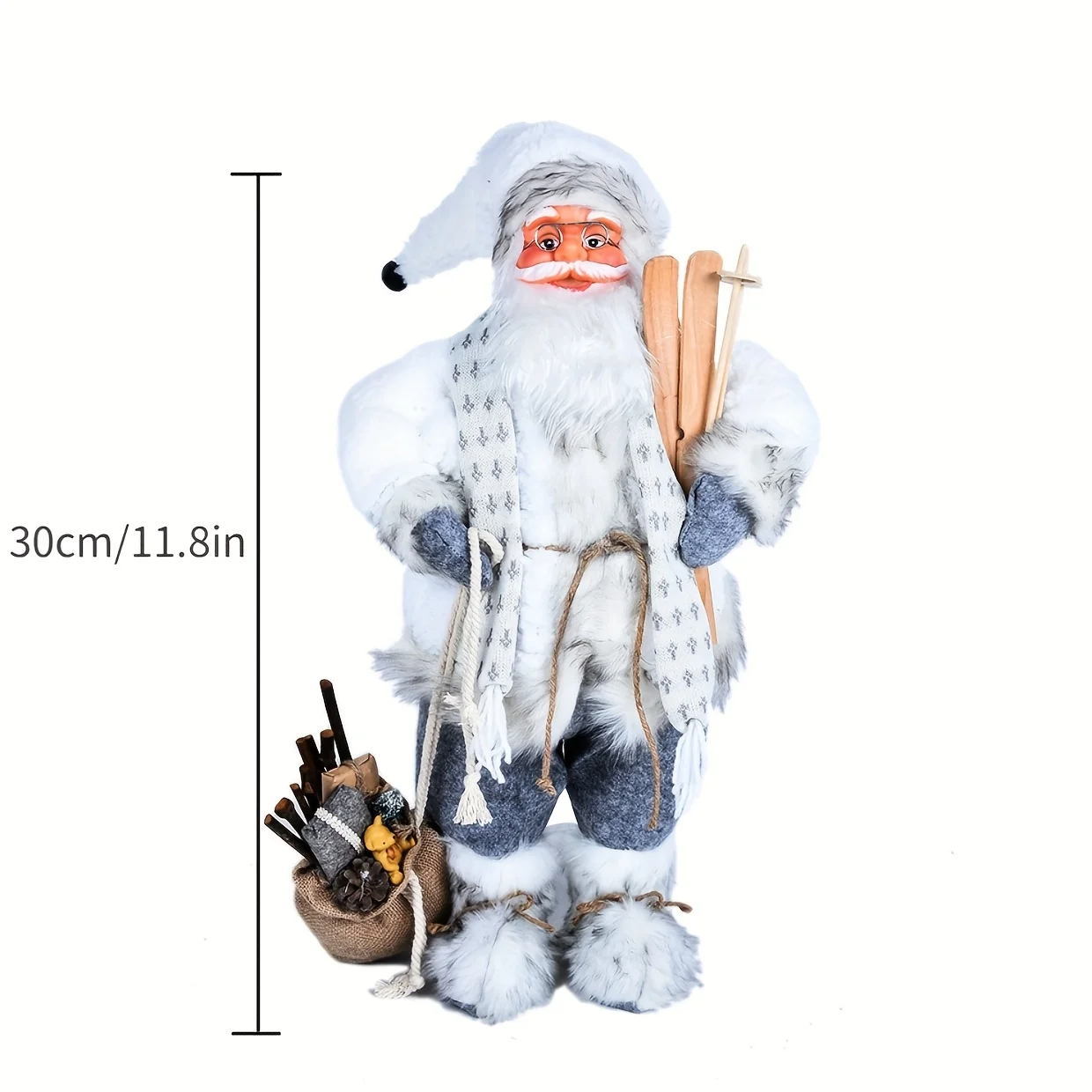 Santa Claus biru dan putih, ha - Home Textiles And Furnishing ulasan dan harga