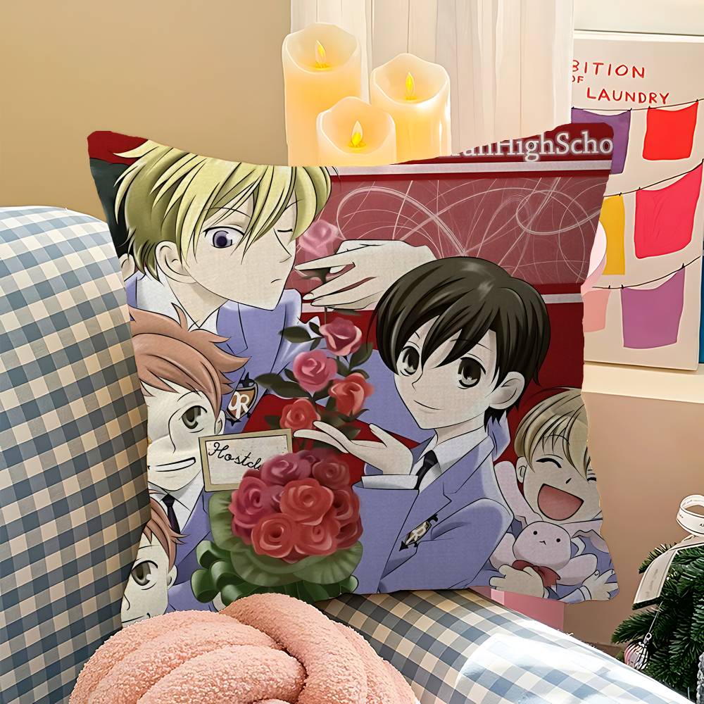 Hadiah Bantal Anime Ouran High - Home Textiles And Furnishing ulasan dan harga