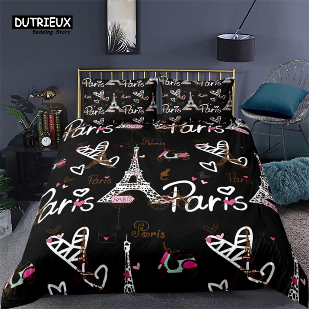 2/3PCS lembut Paris Menara Eif - Home Textiles Paris ulasan dan harga