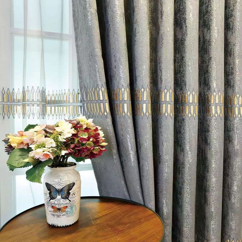 Gorden Blackout Bordir Mewah G - Home Textiles Luxury Curtains ulasan dan harga