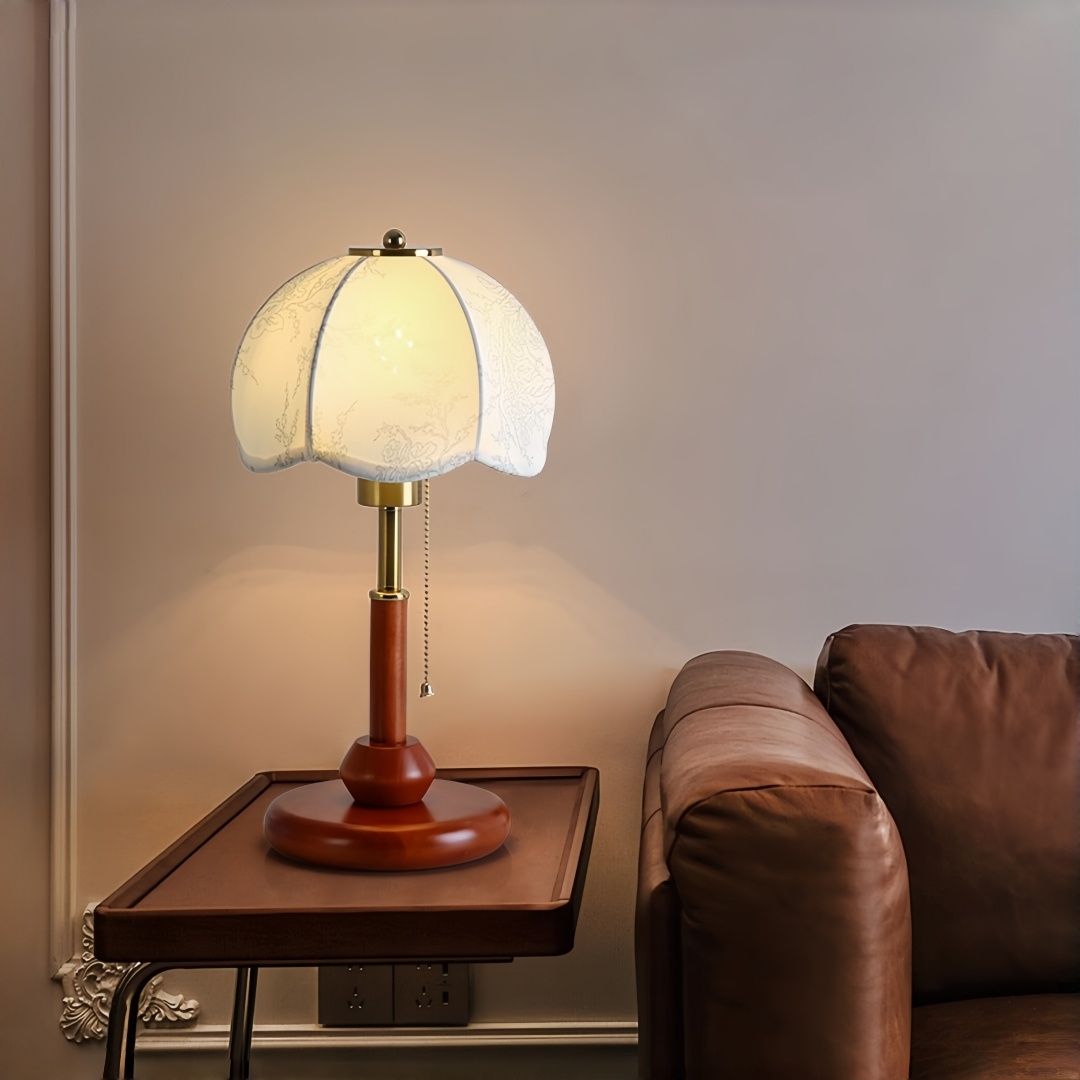 Lampu Meja Vintage Berbentuk K - Home Textiles & Furnishings ulasan dan harga