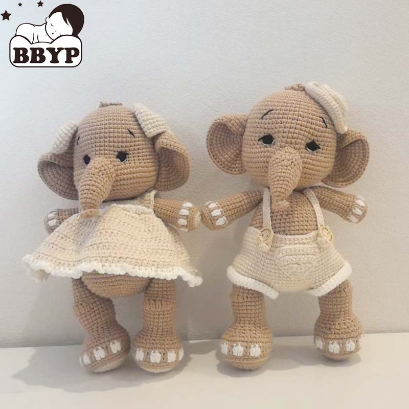 Boneka Gajah Rajut Tangan Amig - Home Textiles Today ulasan dan harga