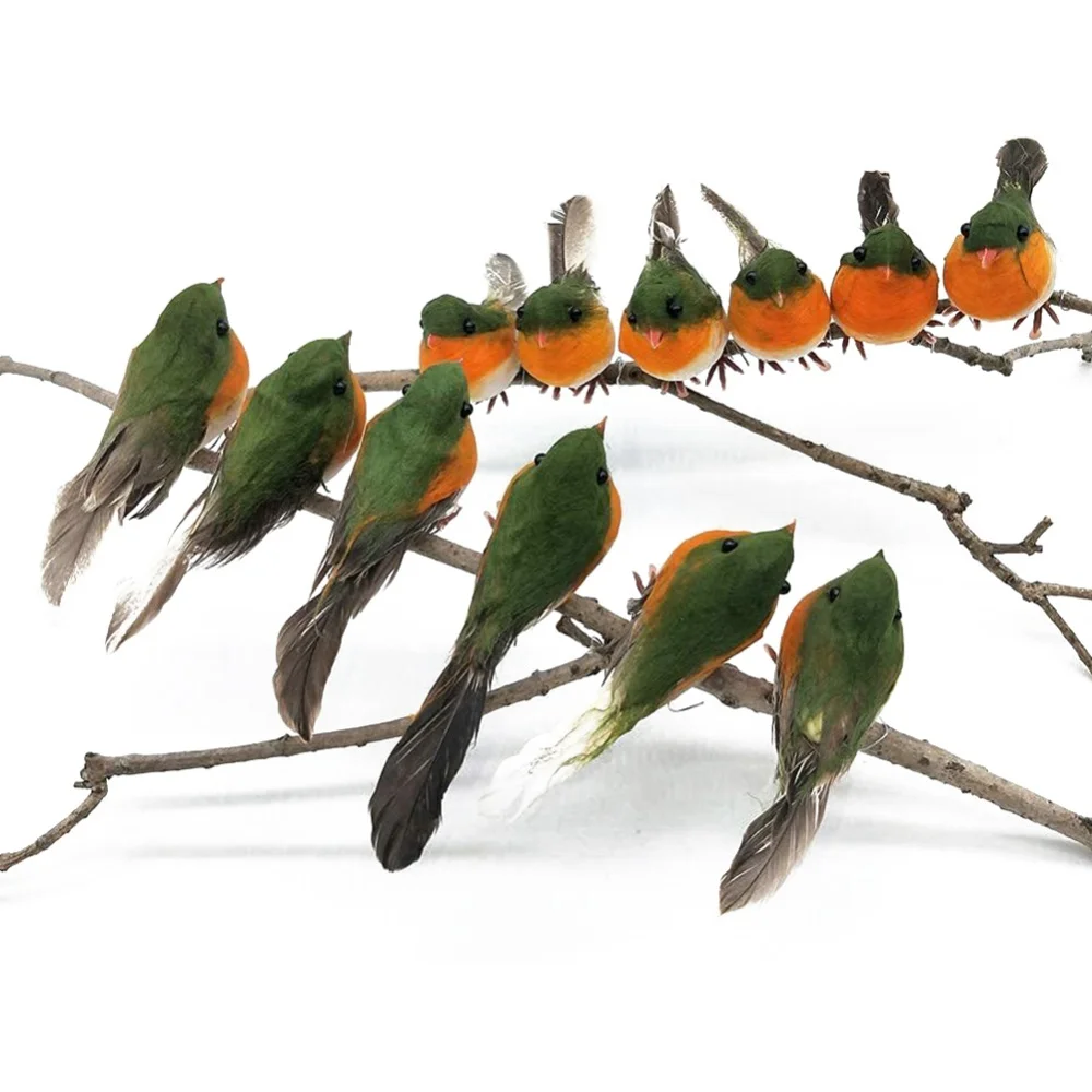 12/1PS Ornamen Burung Robin Bu - Home Textiles Today ulasan dan harga