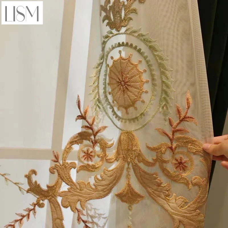 Gorden Mewah Eropa untuk Ruang - Home Textiles Luxury Curtains ulasan dan harga