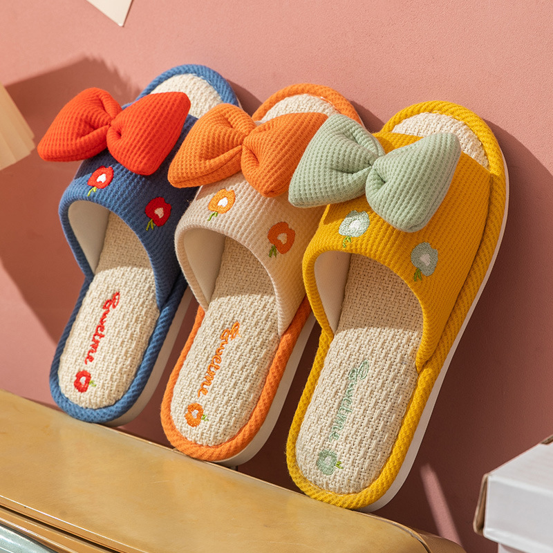 Sandal Linen Nyaman untuk Pasa - Textiles For Home ulasan dan harga