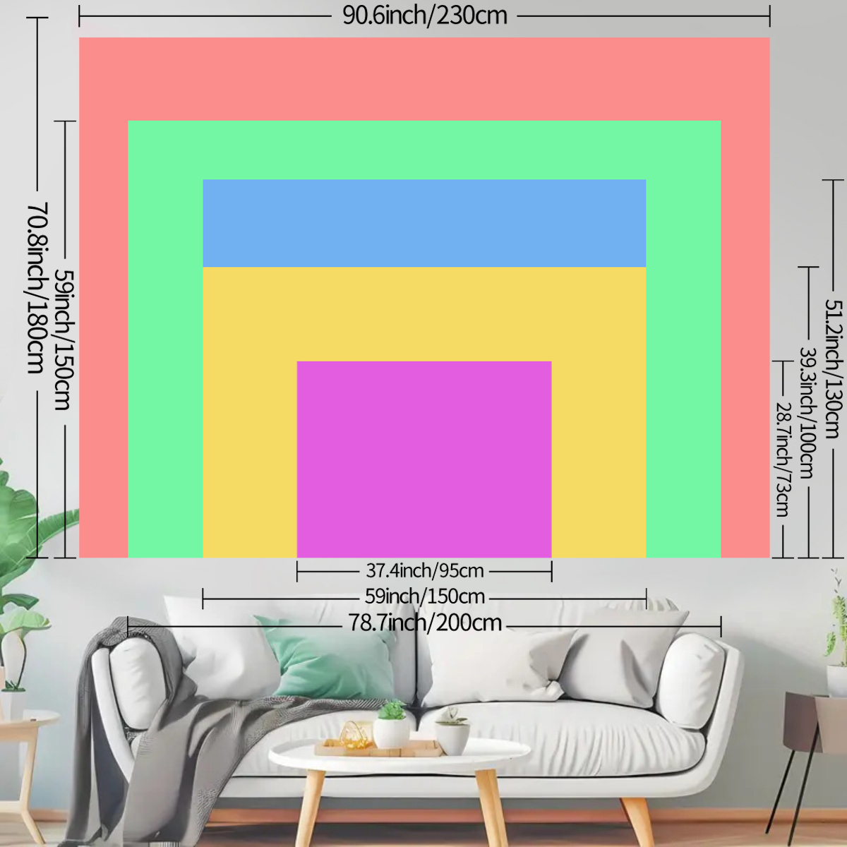 1 buah permadani bendera Ameri - Textiles For Home ulasan dan harga