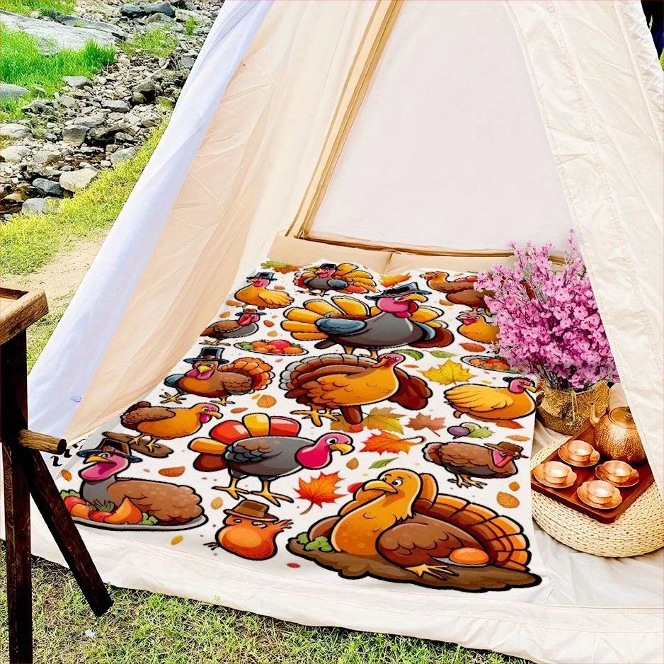Selimut Thanksgiving Turki Tem - Home Textiles Turkey ulasan dan harga