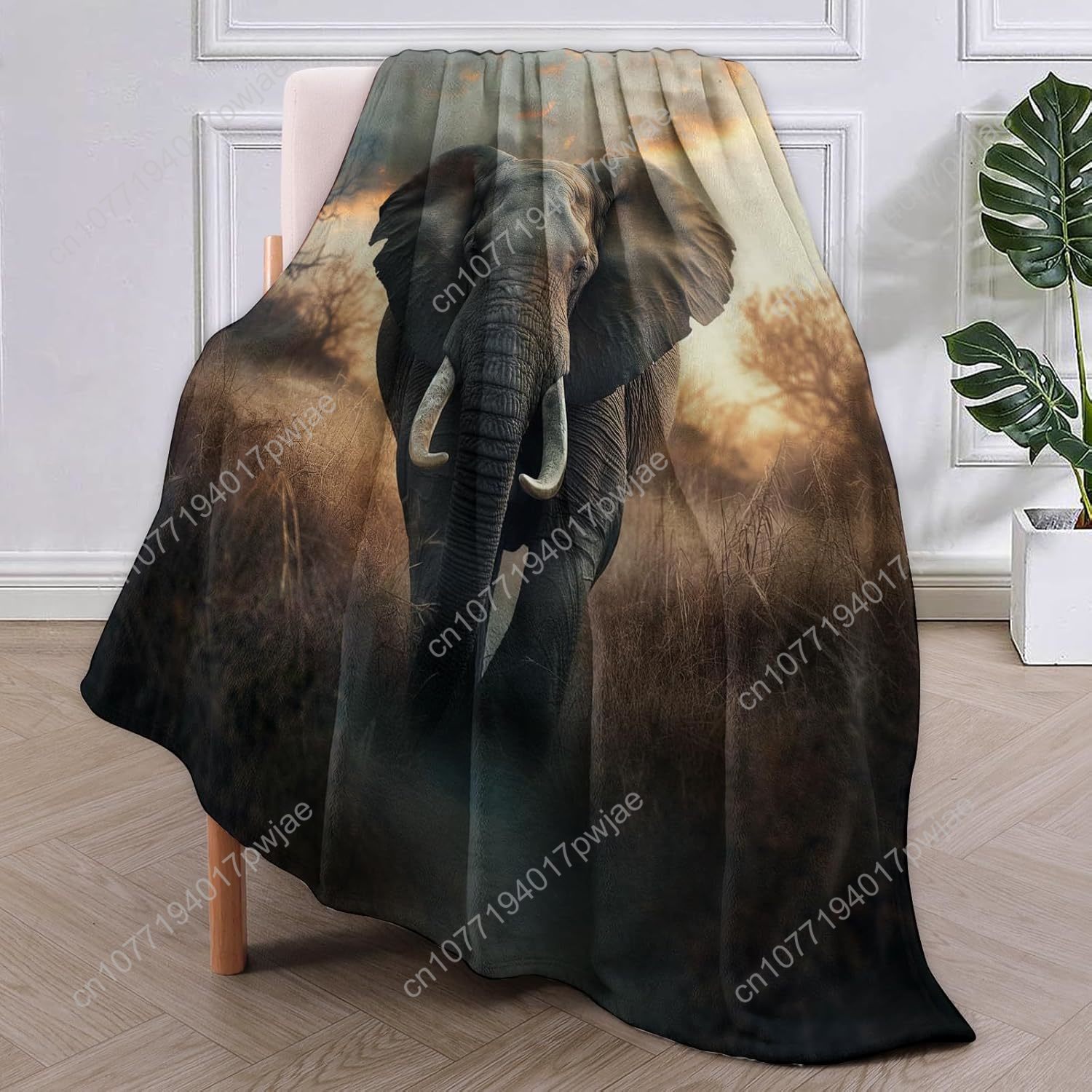 Selimut Bulu Gajah, Pemandanga - Home Textiles & Furnishings ulasan dan harga