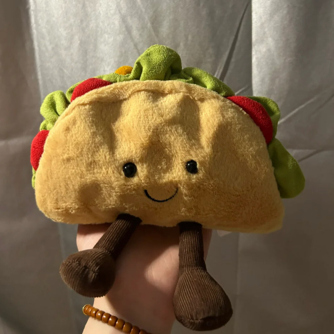 Ornamen pizza hamburger hadiah - Home Textiles Today ulasan dan harga