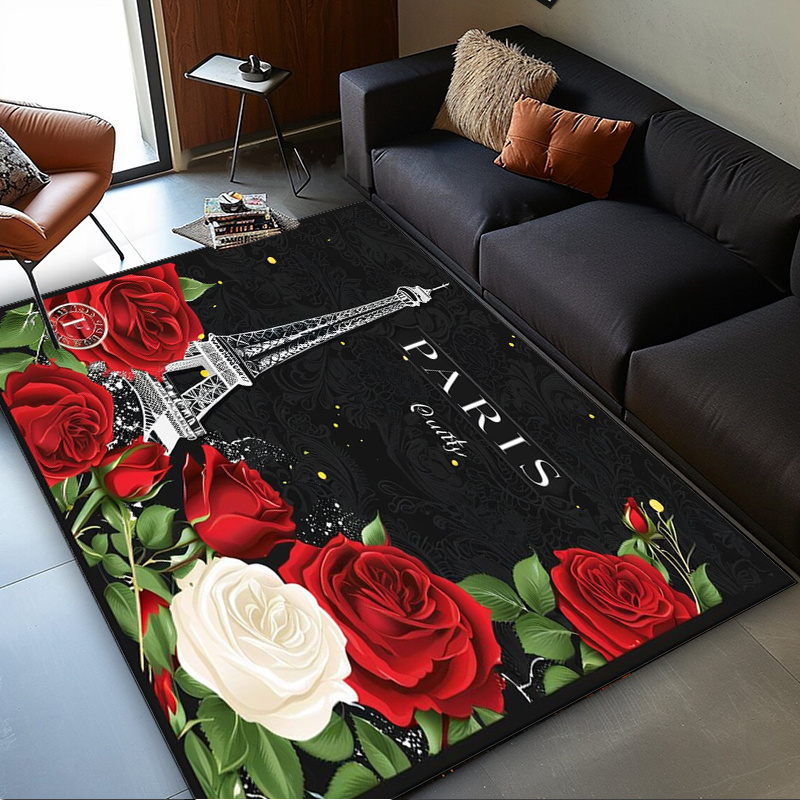 Karpet Mawar Menara Eiffel Rom - Home Textiles Paris ulasan dan harga