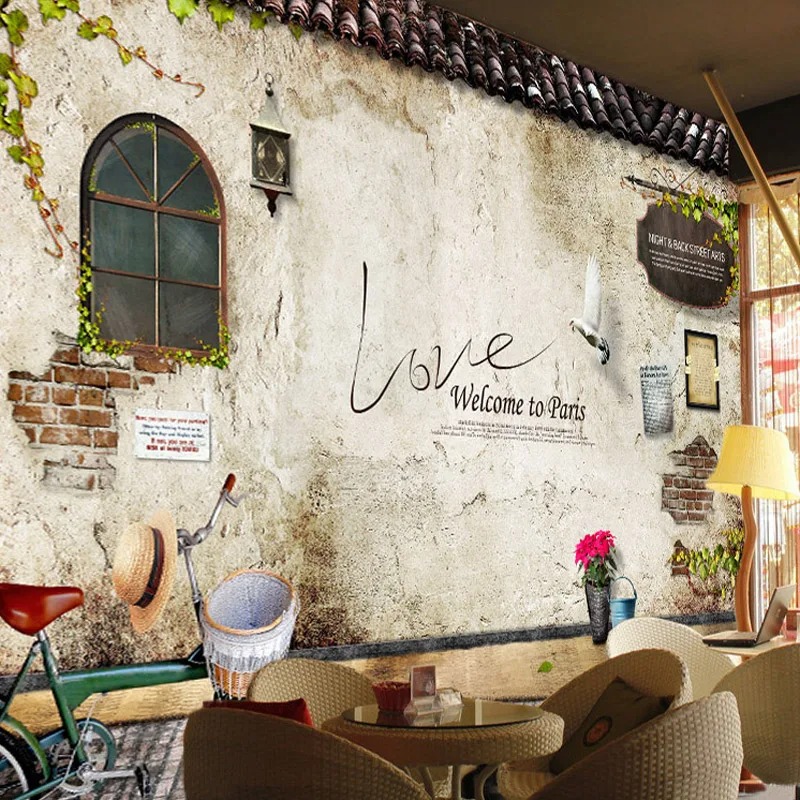 Papel De Parede 3D Wallpaper K - Home Textiles Paris ulasan dan harga