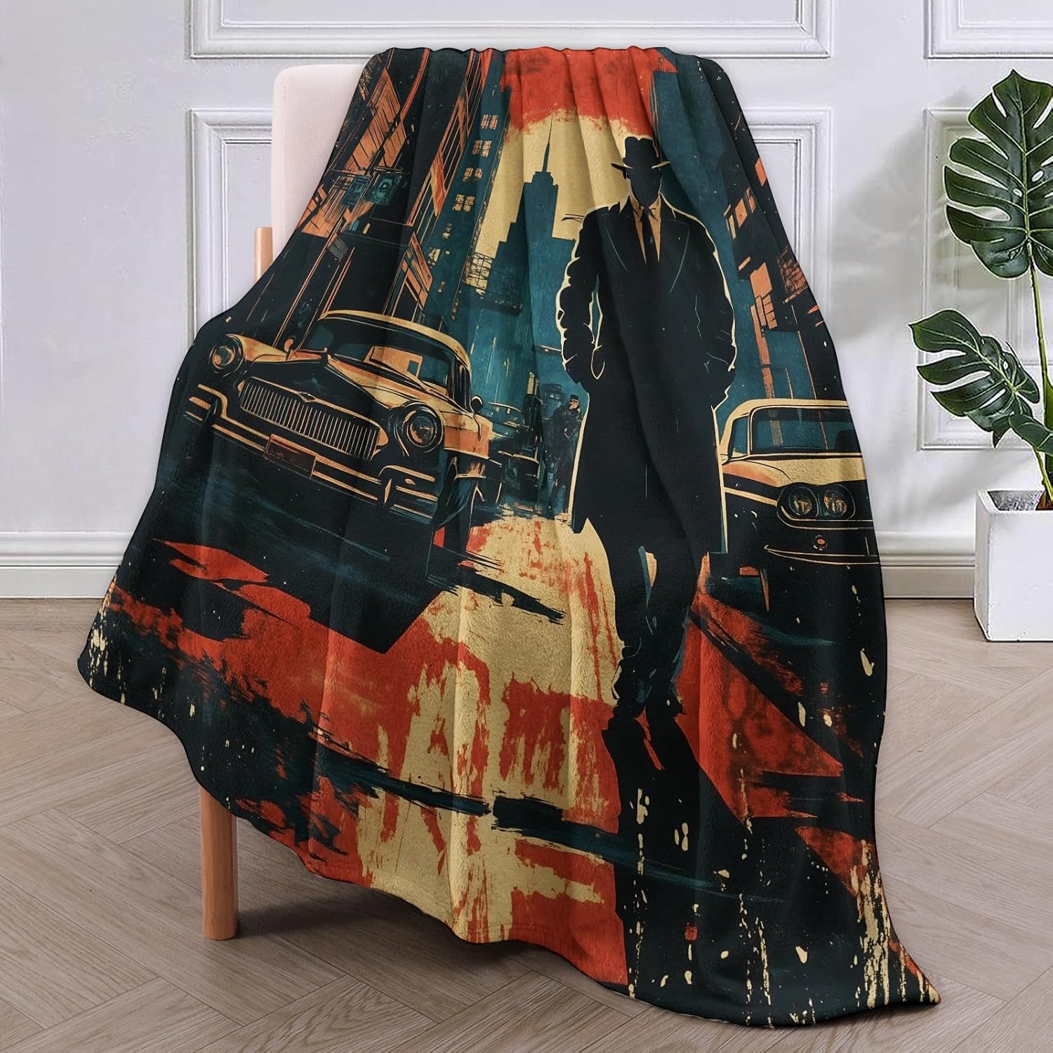 Selimut Detektif Noir Hadiah u - Home Textiles & Furnishings ulasan dan harga