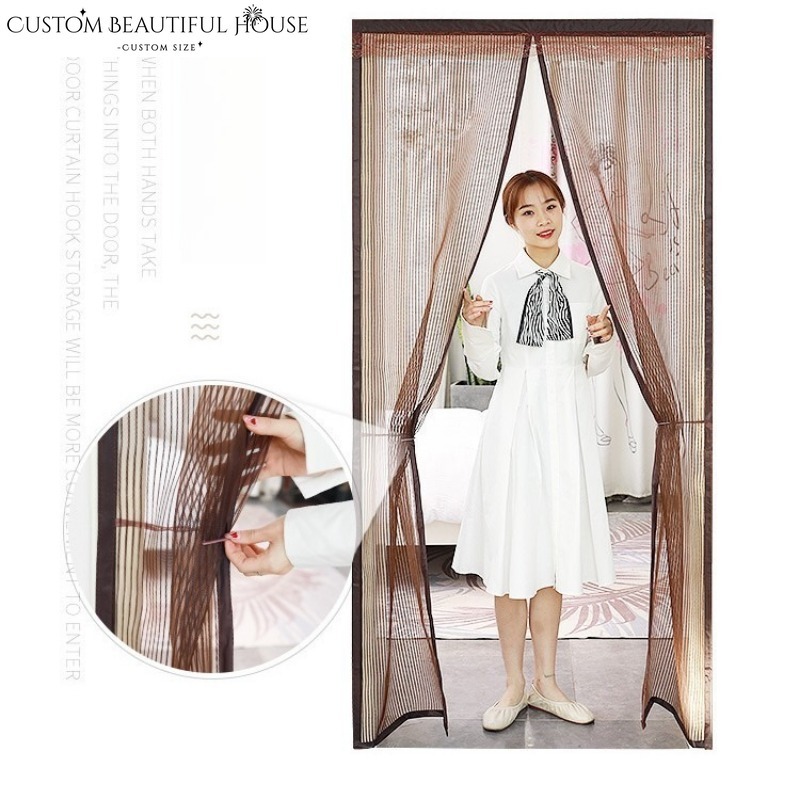 Tirai Pintu Retro Mewah Ringan - Home Textiles Luxury Curtains ulasan dan harga