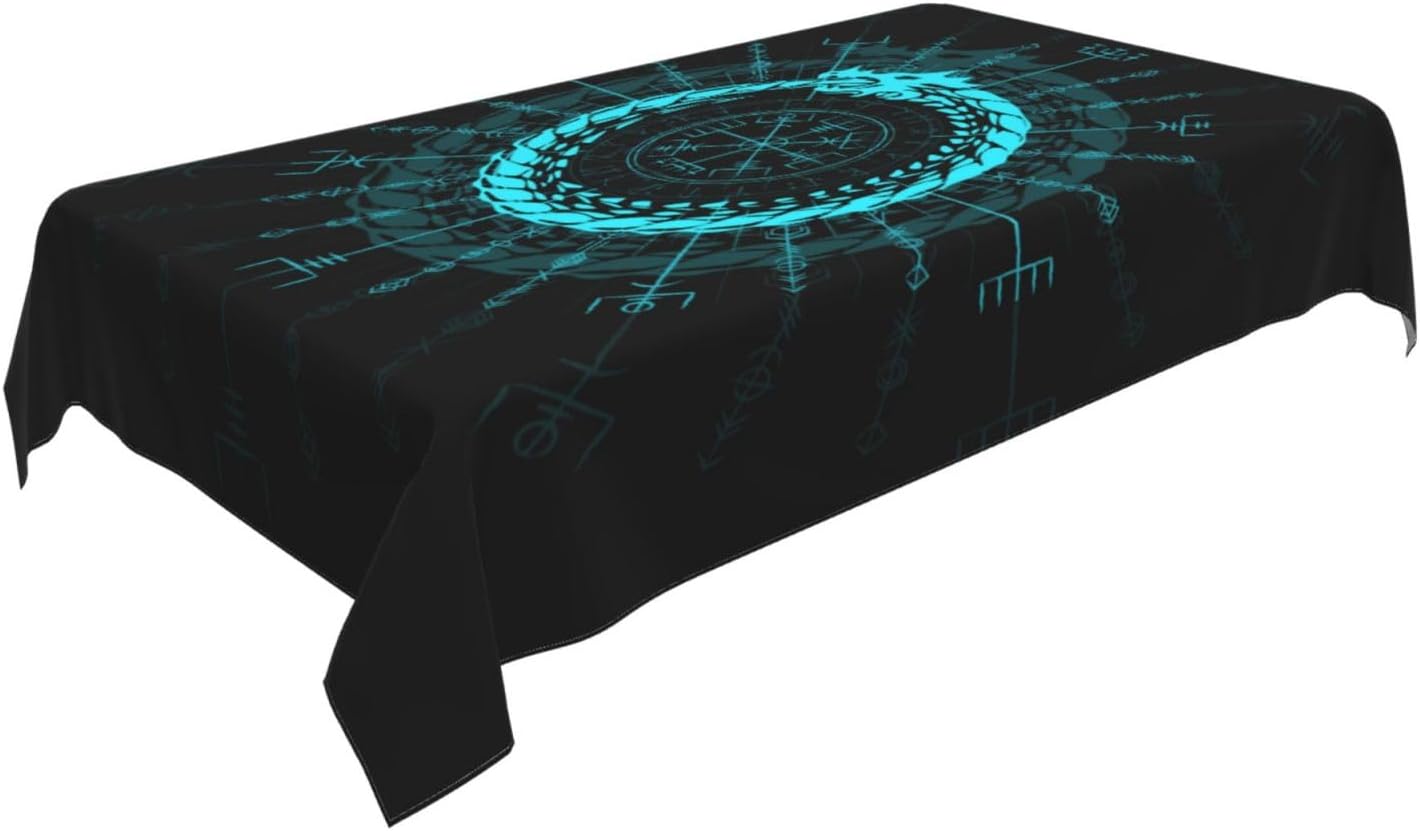Taplak Meja Simbol Naga Viking - Home Textiles Premium ulasan dan harga