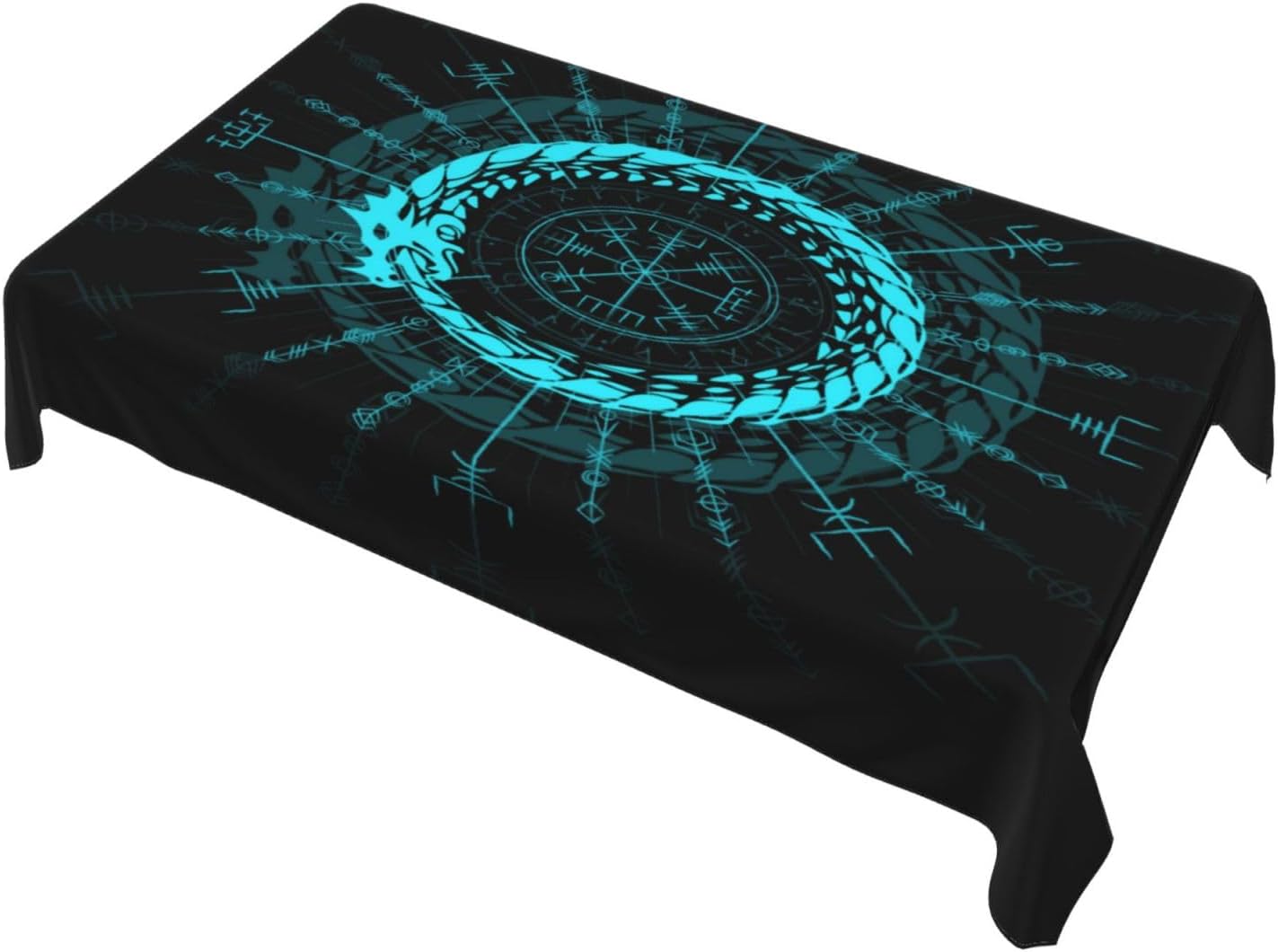 Taplak Meja Simbol Naga Viking - Home Textiles Premium ulasan dan harga