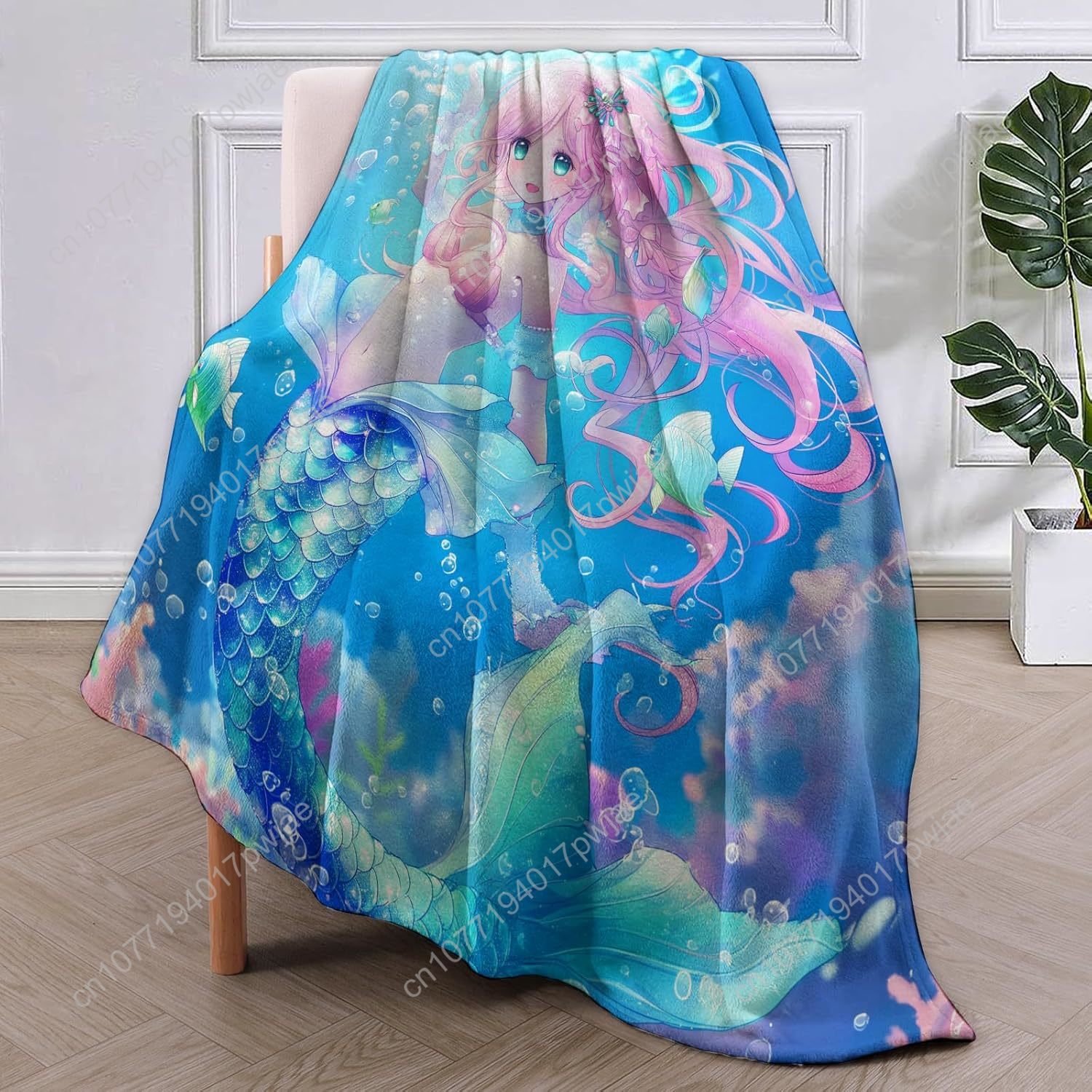 Selimut Putri Duyung Lucu Seli - Home Textiles & Furnishings ulasan dan harga