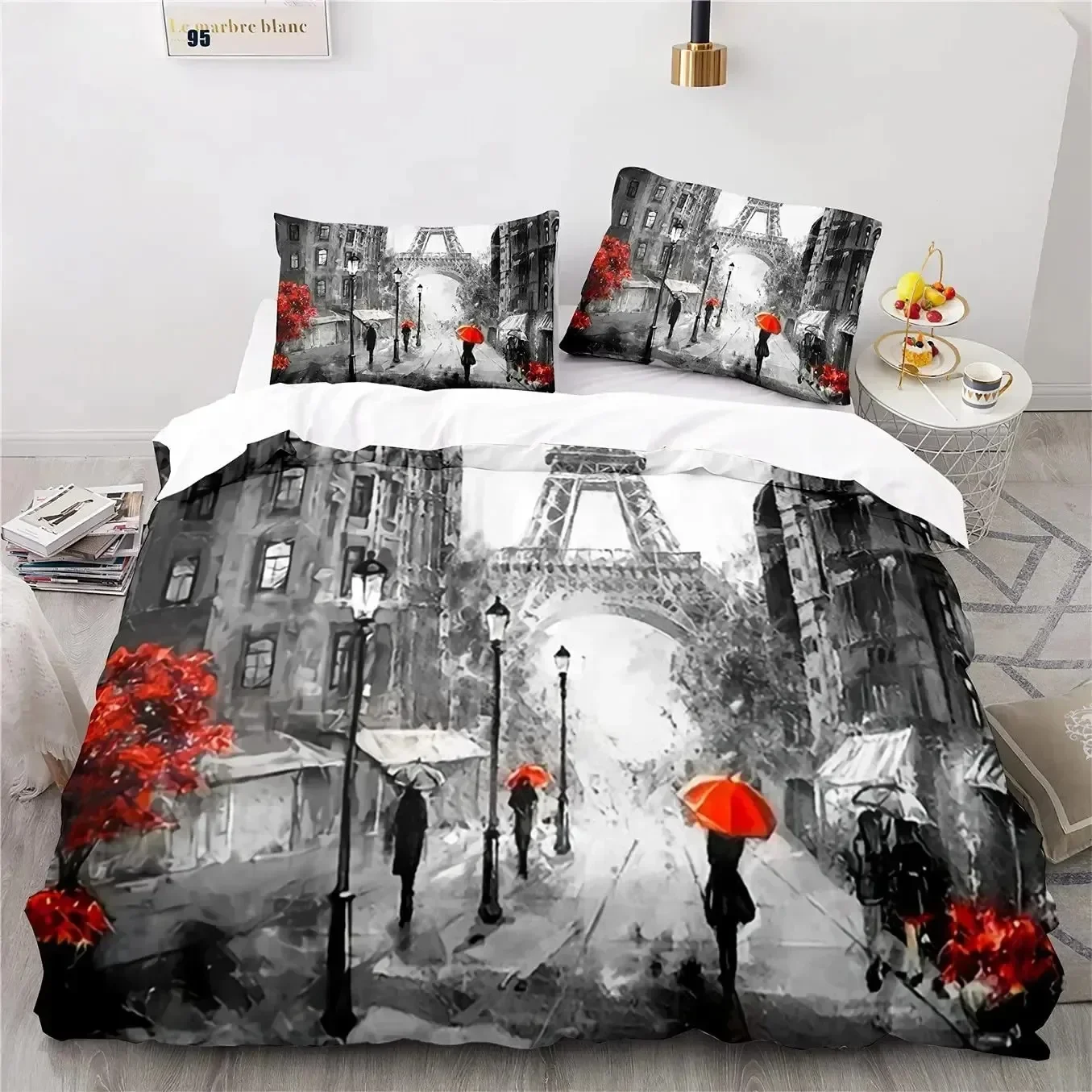 Set Sprei Selimut Sarung Banta - Home Textiles Paris ulasan dan harga