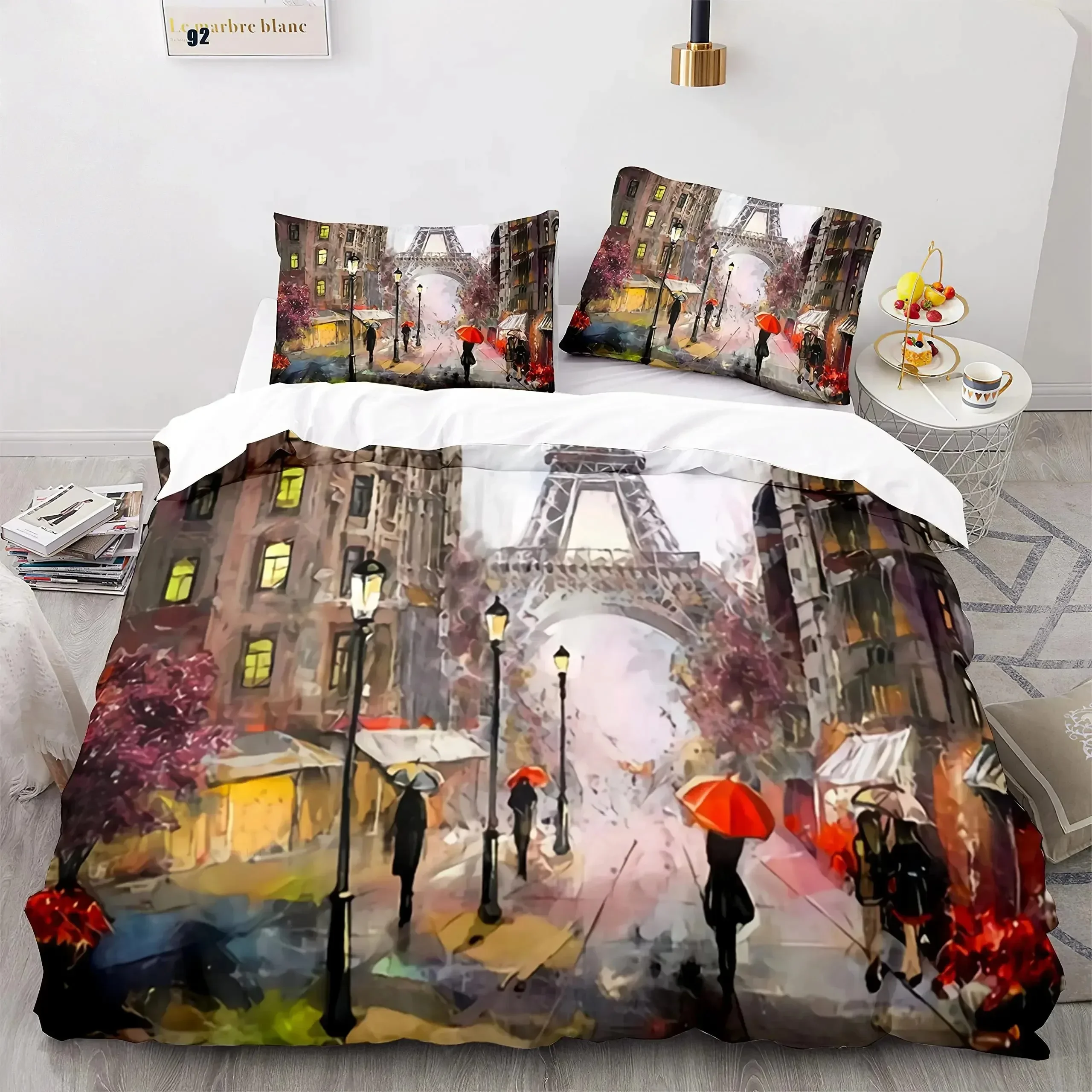 Set Sprei Selimut Sarung Banta - Home Textiles Paris ulasan dan harga