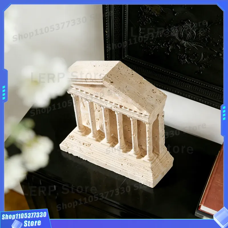 Ornamen Ukiran Batu Travertine - Home Textiles And Furnishing ulasan dan harga