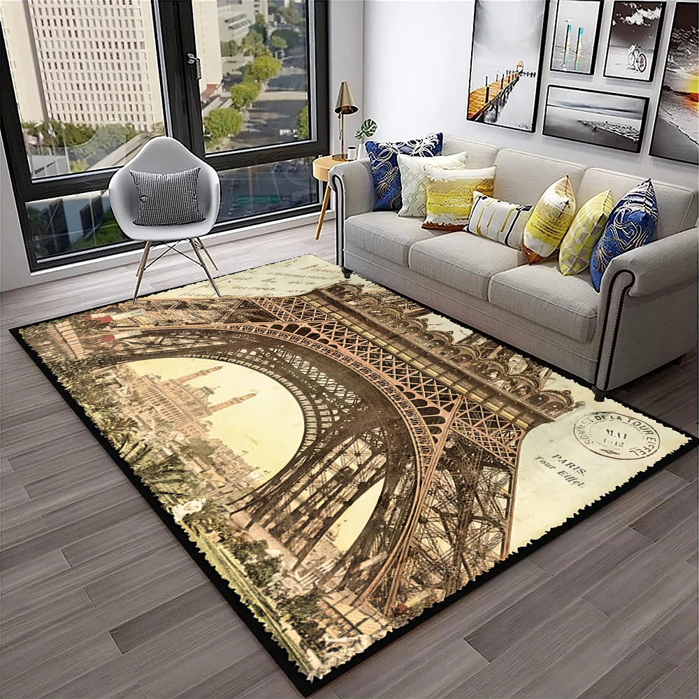 Permadani Retro Menara Eiffel  - Home Textiles Paris ulasan dan harga