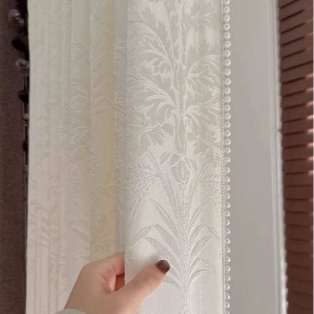 Gorden Jacquard Embos Mewah Mo - Home Textiles Luxury Curtains ulasan dan harga