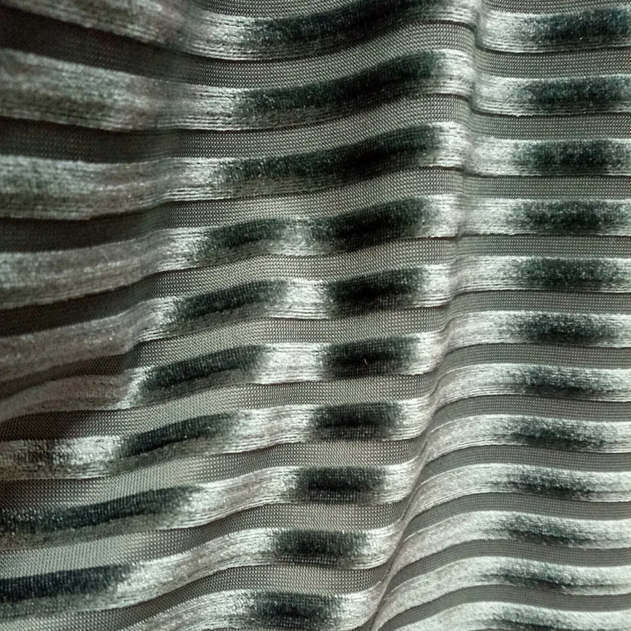 Kain beludru kain garis halus  - Home Textiles Luxury Curtains ulasan dan harga